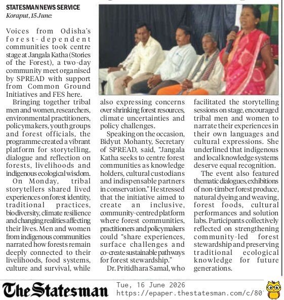 Forest Stories Echo Community Wisdom at Jangal Katha in Koraput