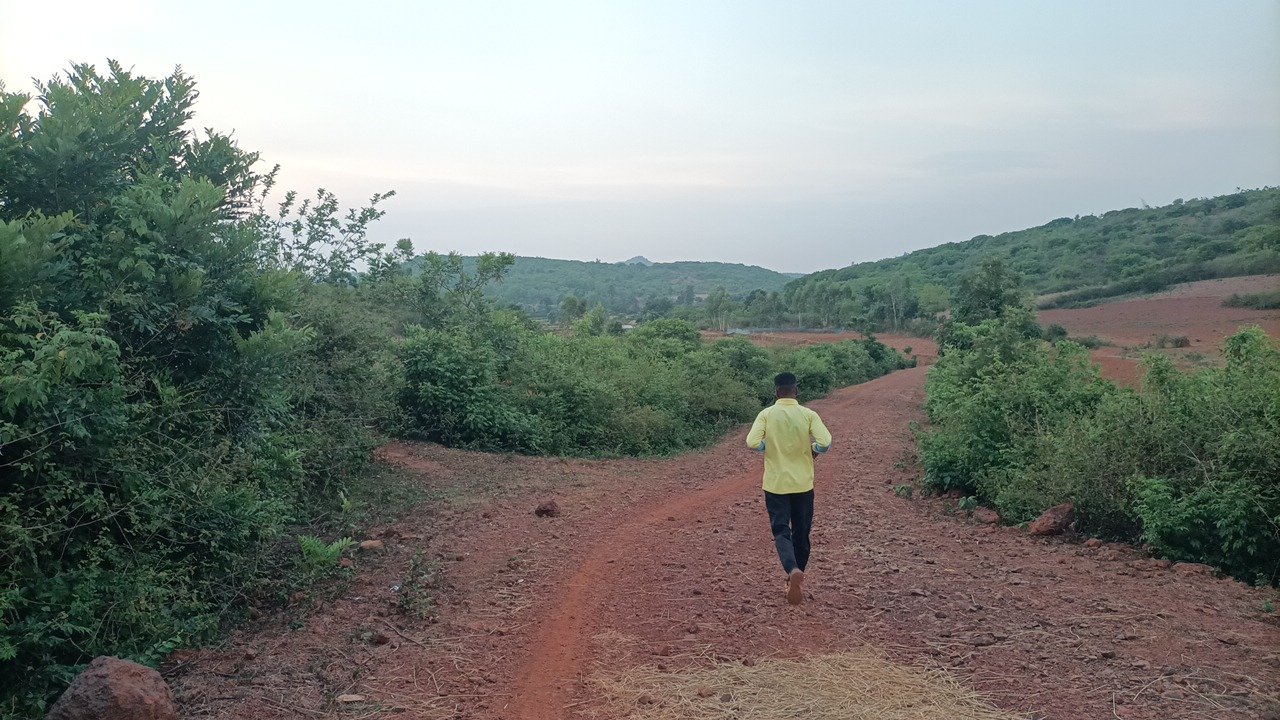 Road Leading to Pondy Ghat at koraput