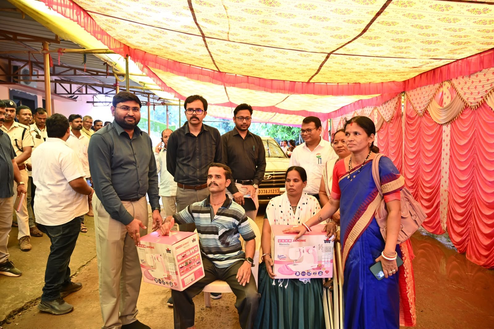 A Joint Public Hearing Camp Held in Boipariguda by the Koraput district administration Today
