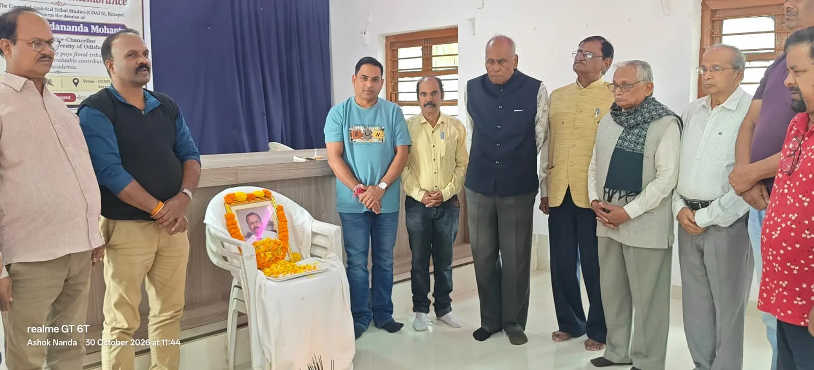 Heartfelt Tribute to Professor Sachidananda Mohanty by COATS , Koraput