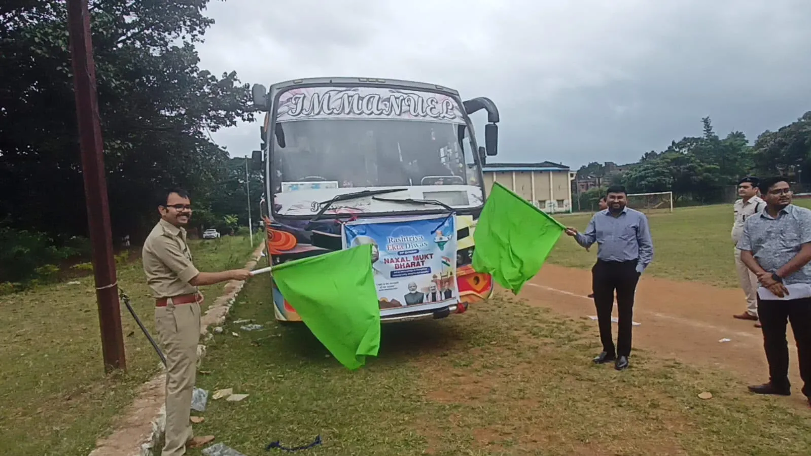 50-Member Delegation from Koraput District Sets Off for Kevadia to Participate in National Unity Day (Rashtriya Ekta Diwas) – 2026